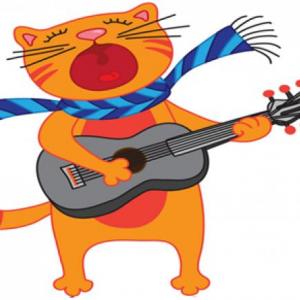 Imagen de portada del videojuego educativo: GATO TOMÁS, de la temática Música