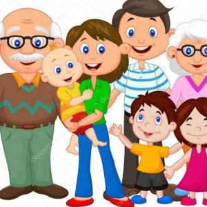 Imagen de portada del videojuego educativo: Family members, de la temática Sociales