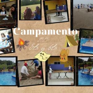 Imagen de portada del videojuego educativo: Acampados, de la temática Lengua