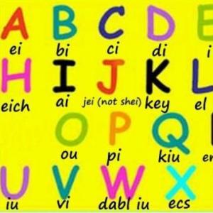 Imagen de portada del videojuego educativo: Alphabet 1ra parte, de la temática Idiomas