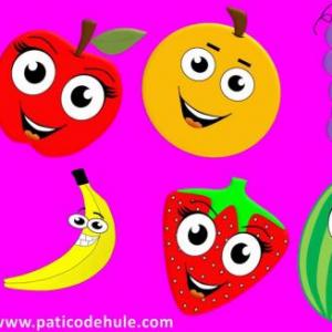 Las frutas divertidas