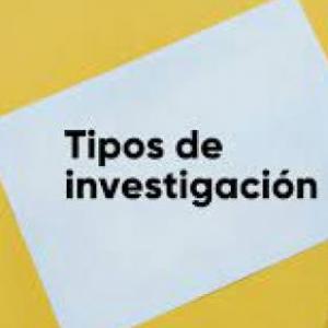 TIPOS DE INVESTIGACIÓN