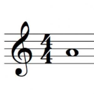 Pentagrama Notas