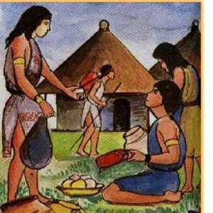 Imagen de portada del videojuego educativo: EXCEDENTES AGRÍCOLAS Y COMERCIO, de la temática Historia