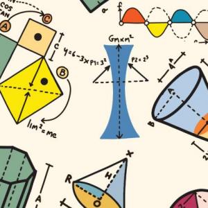 Imagen de portada del videojuego educativo: Volúmenes cuerpos geométricos, de la temática Matemáticas