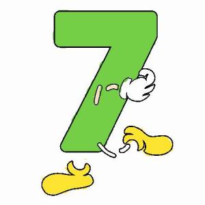 Tabla del 7