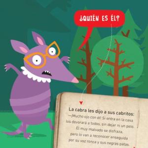 JUEGO DE LA OCA- EL LOBO Y LOS 7 CABRITOS- CLE 2DO