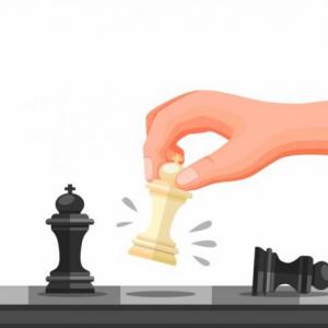 Imagen de portada del videojuego educativo: Aprendiendo ajedrez, de la temática Deportes