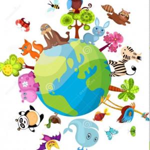 animales terrestres y acuáticos