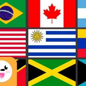 banderas de américa 