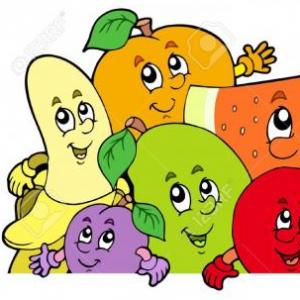 Aprendiendo las frutas