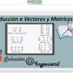 MATRICES Y VECTORES