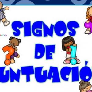Signos de puntuación 