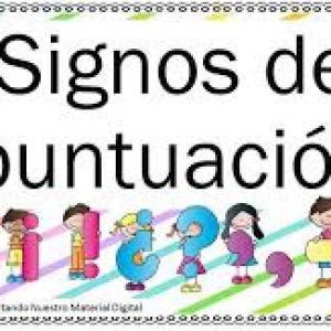 Signos de puntuación 