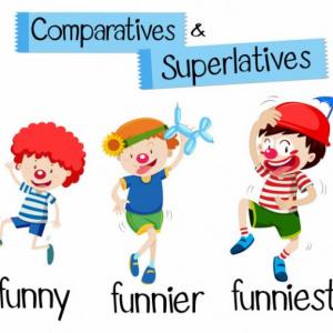 Imagen de portada del videojuego educativo: Comparatives & Superlatives, de la temática Lengua