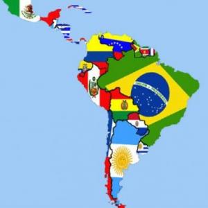 Imagen de portada del videojuego educativo: Recorriendo América latina, de la temática Geografía