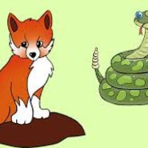 HISTORIETA: "LA ZORRA Y LA SERPIENTE"