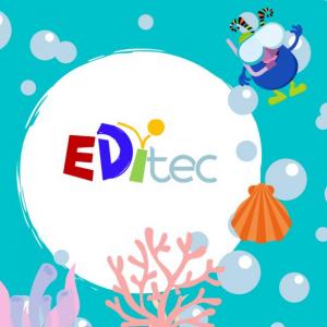 Imagen de portada del videojuego educativo: Cuenta peces , de la temática Medio ambiente
