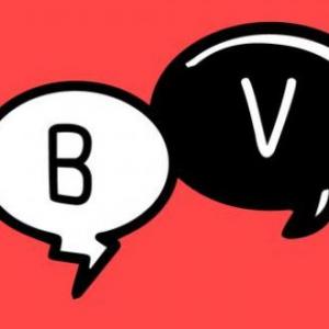 USO DE LA B y V