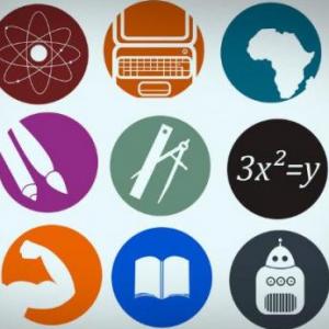 Imagen de portada del videojuego educativo: asignaturas , de la temática Cultura general
