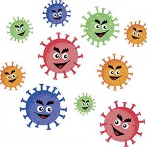 Imagen de portada del videojuego educativo: Había una vez un virus, de la temática Salud
