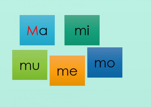 Imagen de portada del videojuego educativo: Las silabas traviesas., de la temática Lengua