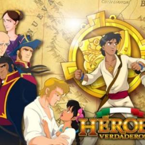 Imagen de portada del videojuego educativo: HEROES VERDADEROS, de la temática Historia