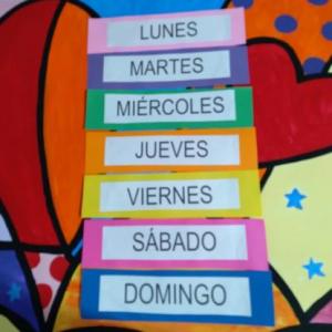 MEMO DE DIAS DE LA SEMANA