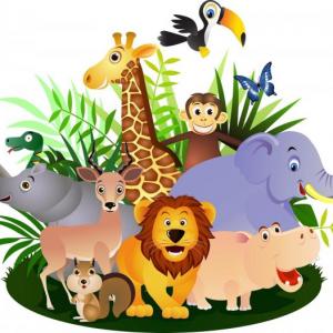 Imagen de portada del videojuego educativo: Animales vertebrados e invertebrados, de la temática Ciencias