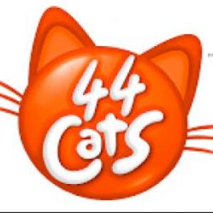 Imagen de portada del videojuego educativo: 44 Gatos, de la temática Ocio