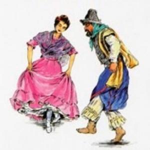 Danzas folklóricas Argentinas en 1810