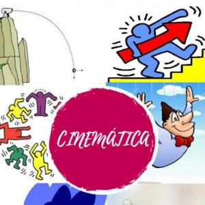 Imagen de portada del videojuego educativo: 1º juego de Cinemática, de la temática Física
