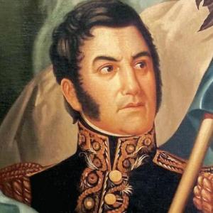 Imagen de portada del videojuego educativo: JOSÉ DE SAN MARTÍN, de la temática Historia