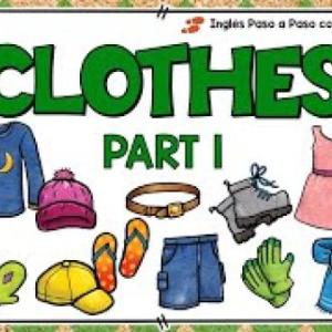 Names of the clothes