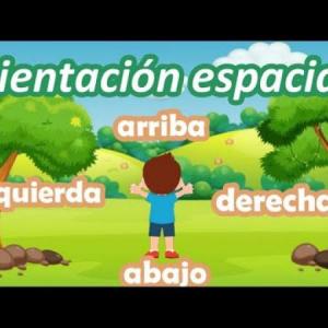 Imagen de portada del videojuego educativo: Juego de nociones espaciales , de la temática Matemáticas