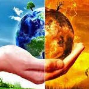 Imagen de portada del videojuego educativo: Trivia Calentamiento Global, de la temática Ciencias