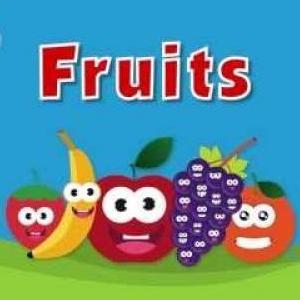 Imagen de portada del videojuego educativo: THE FRUITS, de la temática Alimentación