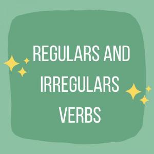 regular and irregular verbs