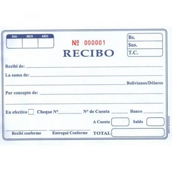 Documento: Recibo