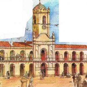Imagen de portada del videojuego educativo: JUEGOS DE LA EPOCA COLONIAL, de la temática Historia