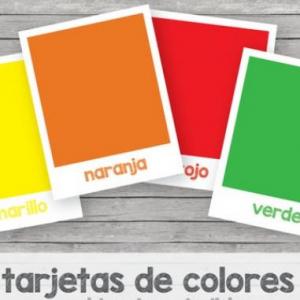Las Tarjetas de colores