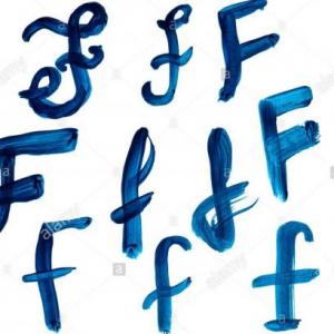 Palabras con F, f.