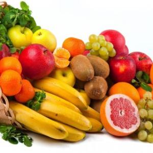 frutas y verduras
