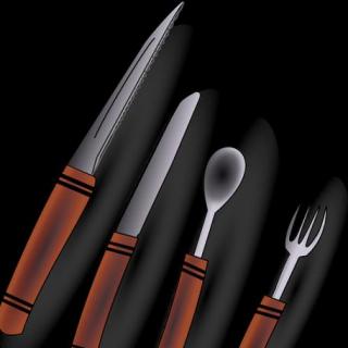 Imagen de portada del videojuego educativo: Utencillos de cocina, de la temática Alimentación
