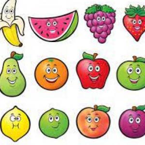 VOCABULARIO "FRUTAS"