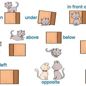 PREPOSITIONS OF PLACE