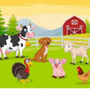 Imagen de portada del videojuego educativo: Memoria de animales de la granja , de la temática Ciencias