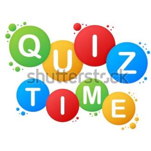 Quiz time! 