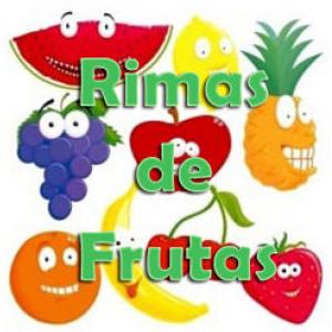 Imagen de portada del videojuego educativo: Rimas de frutas, de la temática Lengua