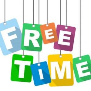 Let's talk about our FREE TIME!